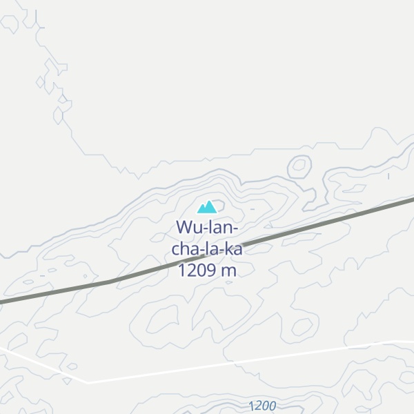 Map of Wu-lan-cha-la-ka