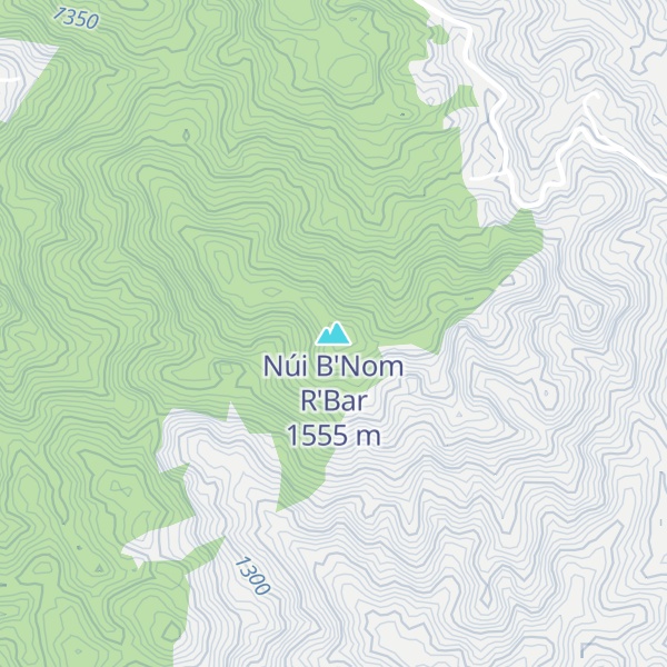 Map of Núi B'Nom R'Bar