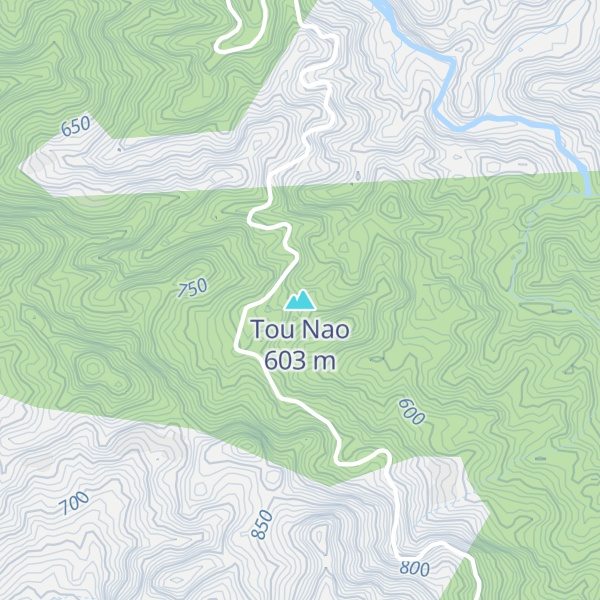 Map of Tou Nao