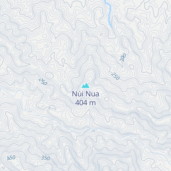 Map of Núi Nua