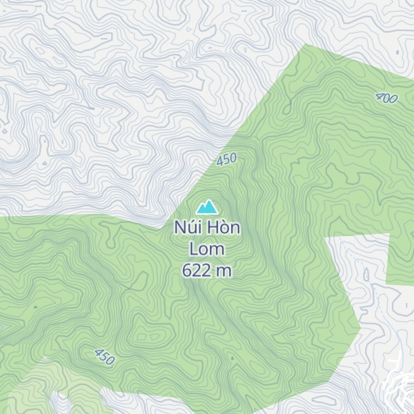 Map of Núi Hòn Lom
