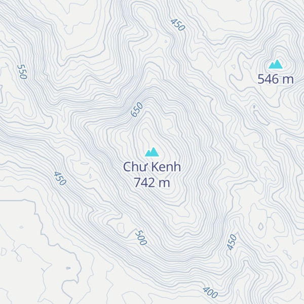 Map of Chư Kenh