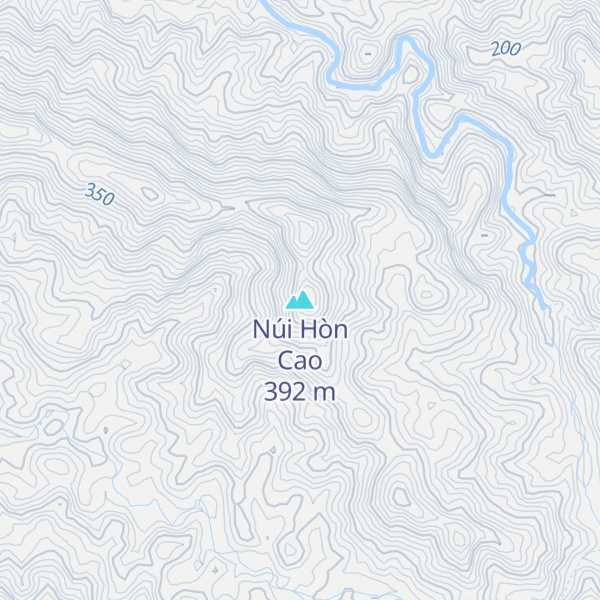 Map of Núi Hòn Cao