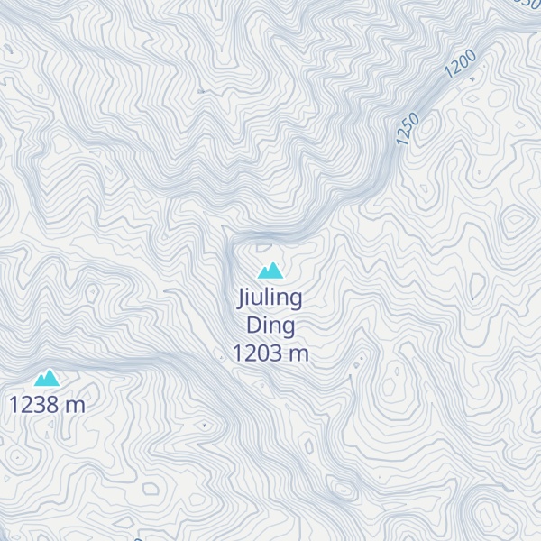 Map of Jiuling Ding