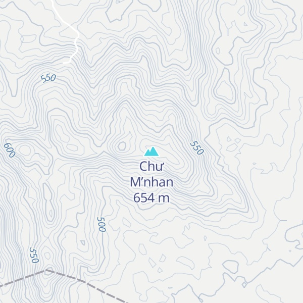 Map of Chư M’nhan