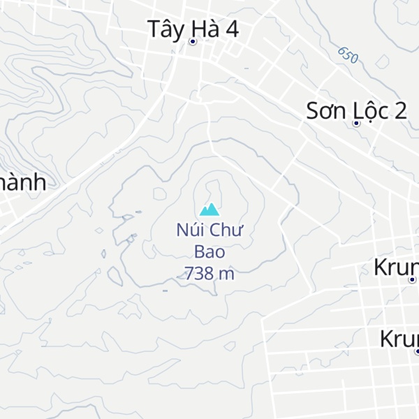 Map of Núi Chư Bao
