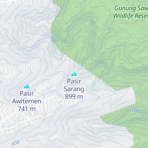 Map of Pasir Sarang