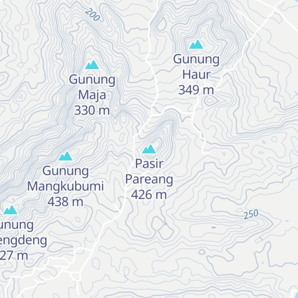 Map of Pasir Pareang