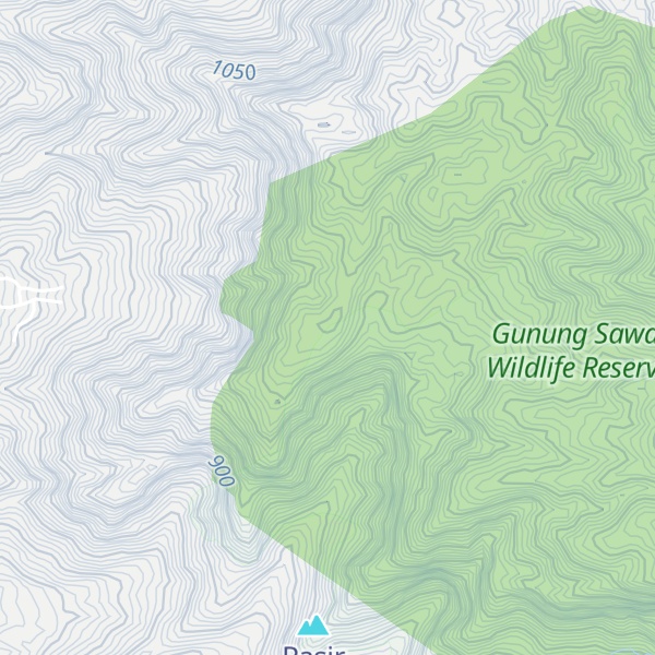 Map of Pasir Cibeureuko