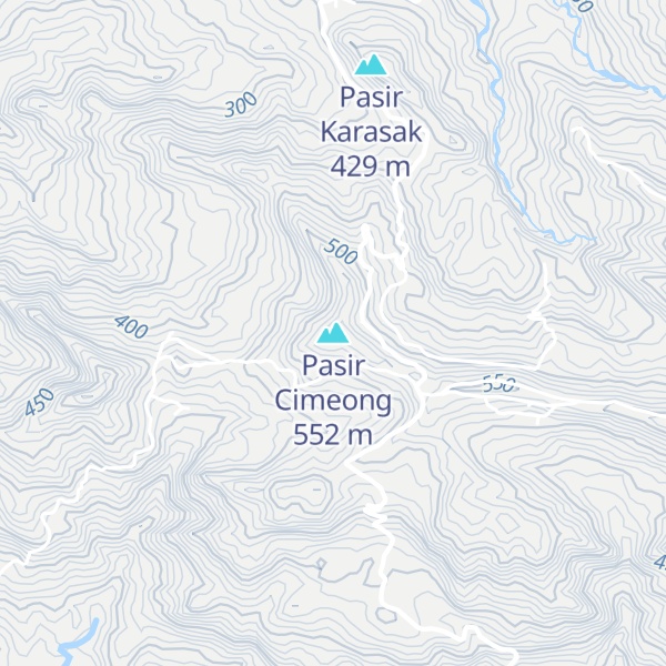 Map of Pasir Cimeong
