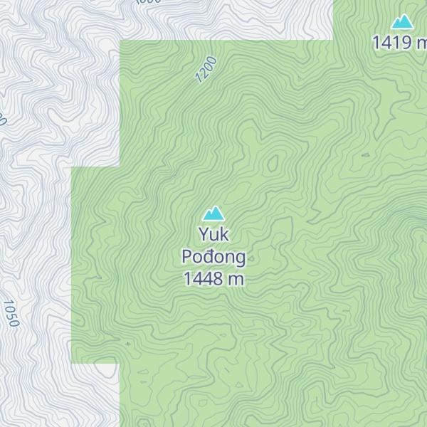 Map of Yuk Pođong
