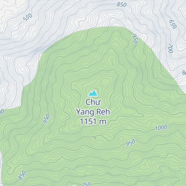 Map of Chư Yang Reh