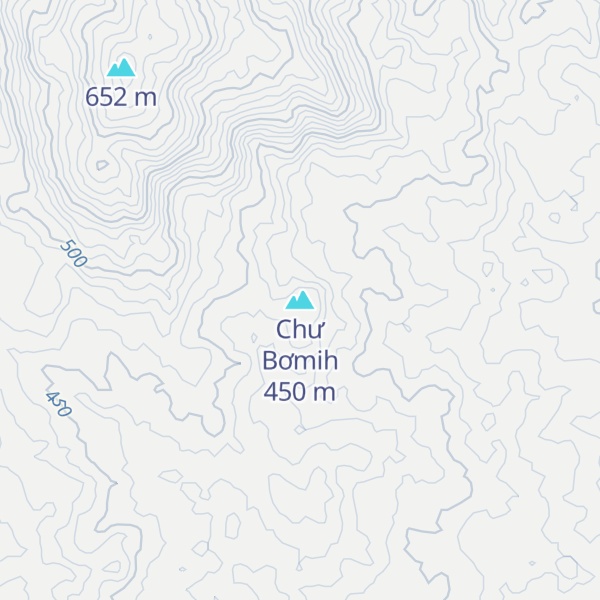 Map of Chư Bơmih