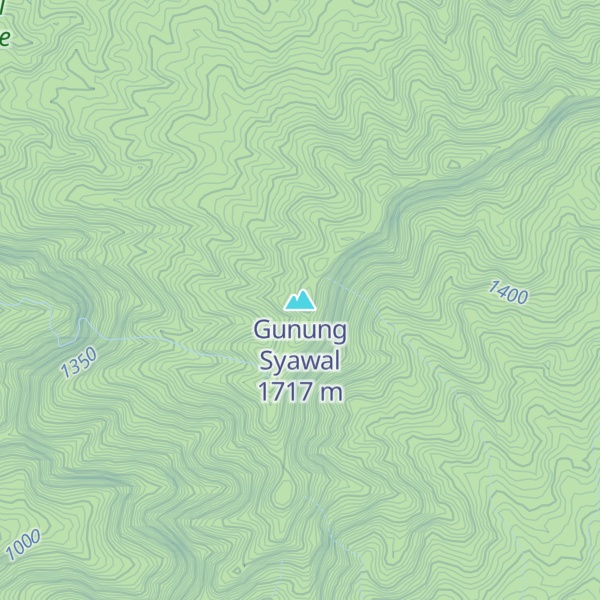 Map of Gunung Syawal