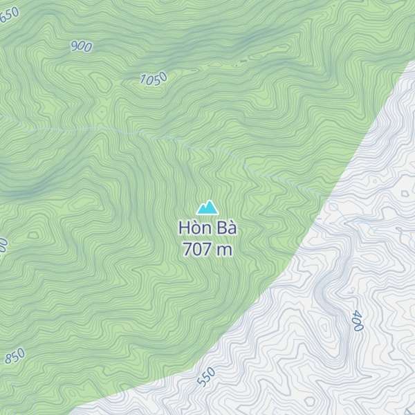 Map of Hòn Bà