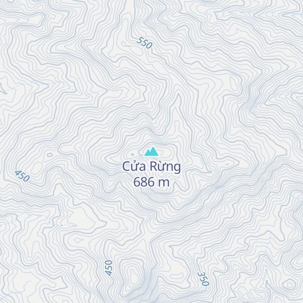 Map of Cửa Rừng