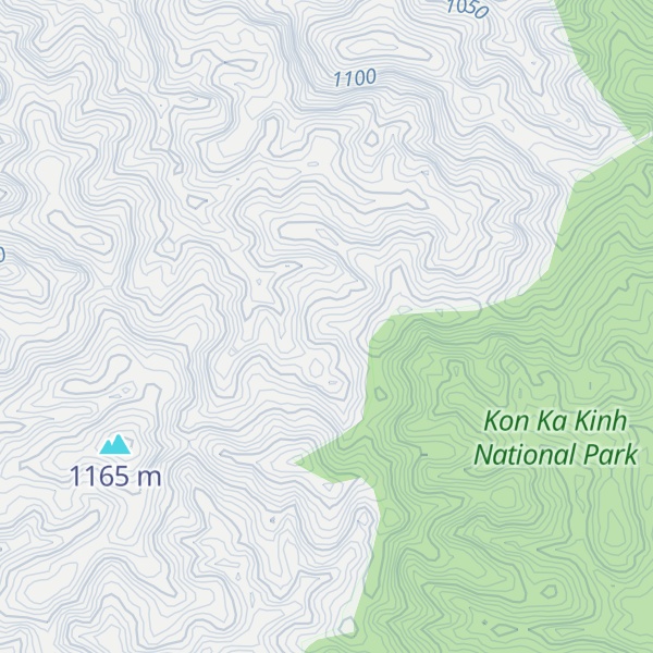 Map of Kông Oua Boh