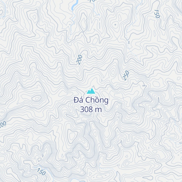 Map of Đá Chồng