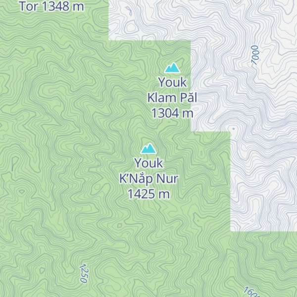 Map of Youk K’Nắp Nur