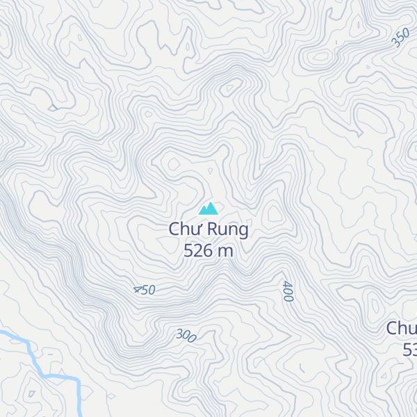 Map of Chư Rung