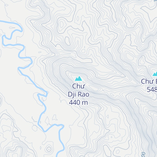 Map of Chư Dji Rao