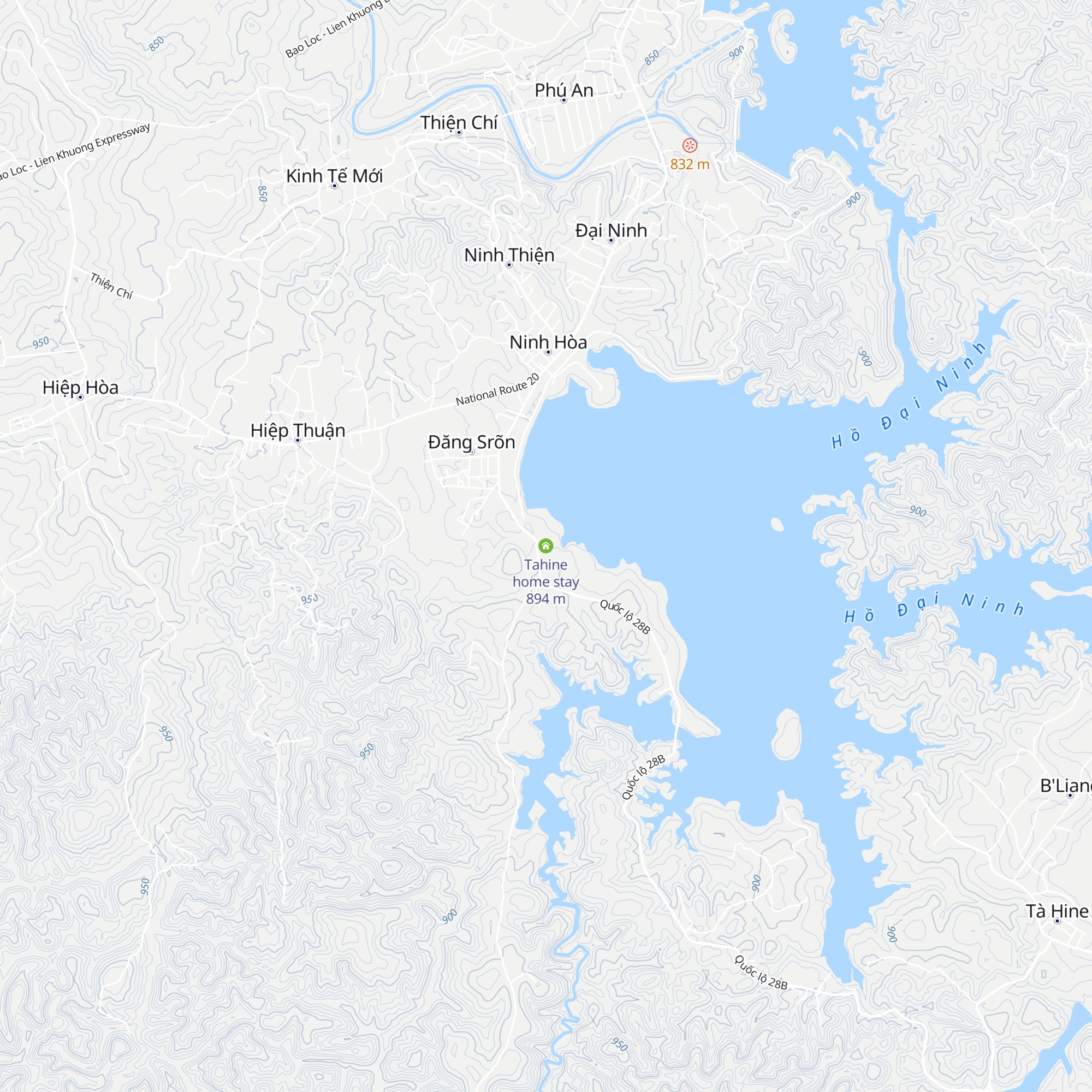 Tahine home stay map