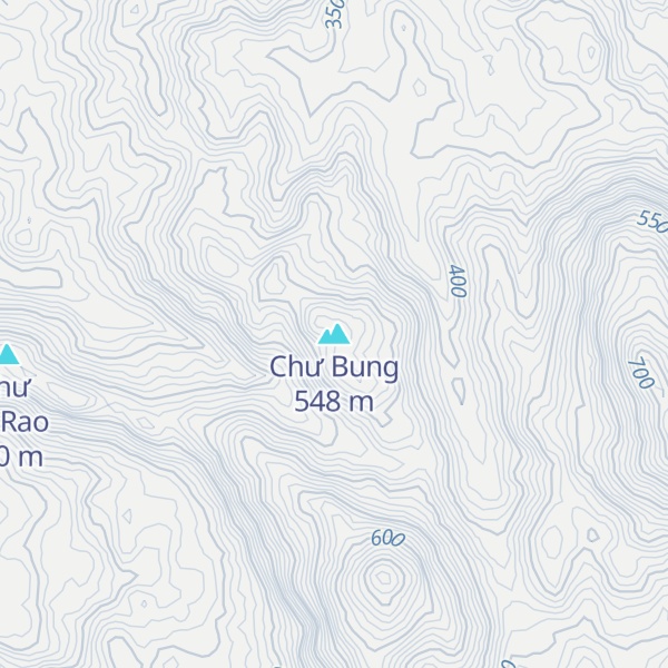 Map of Chư Bung