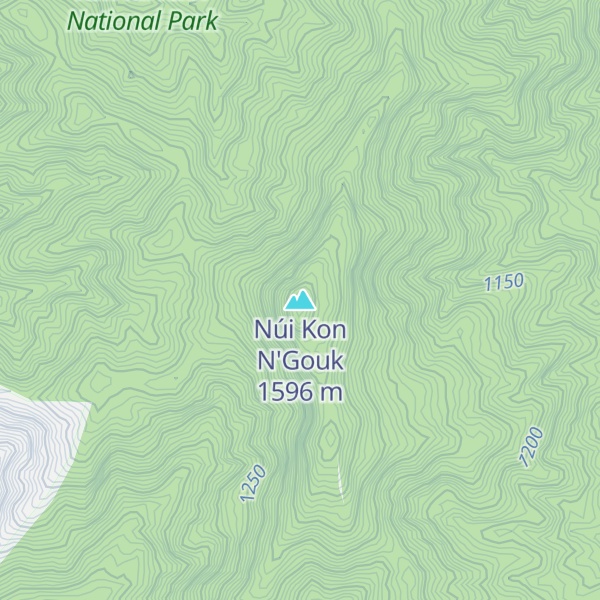 Map of Núi Kon N'Gouk