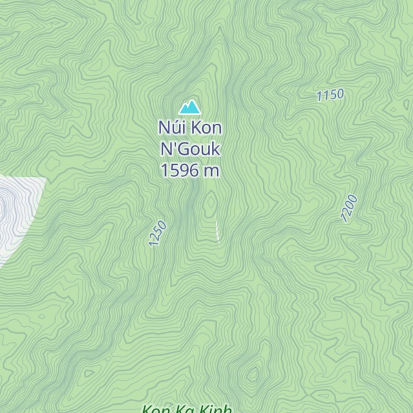 Map of Kon N’gouk