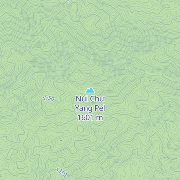 Map of Núi Chư Yang Pel
