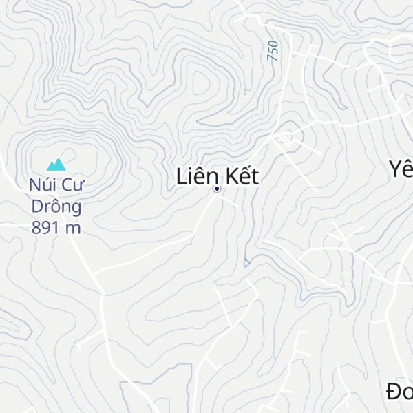 Map of Chư Drong