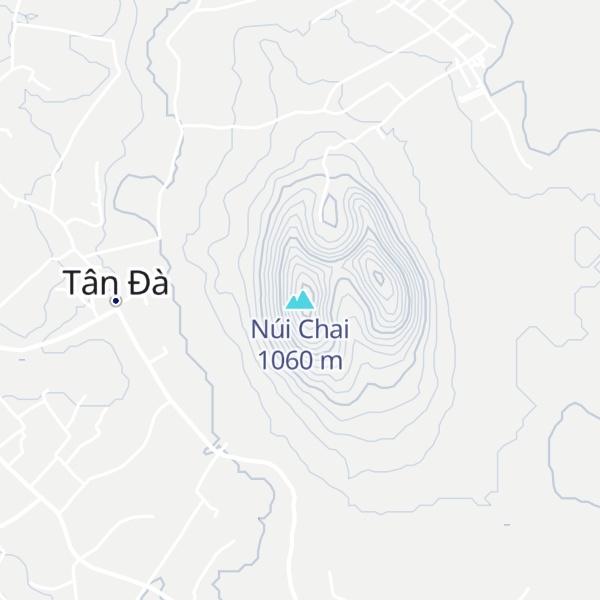 Map of Núi Chai
