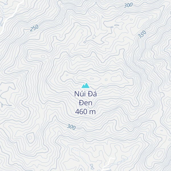 Map of Núi Đá Đen