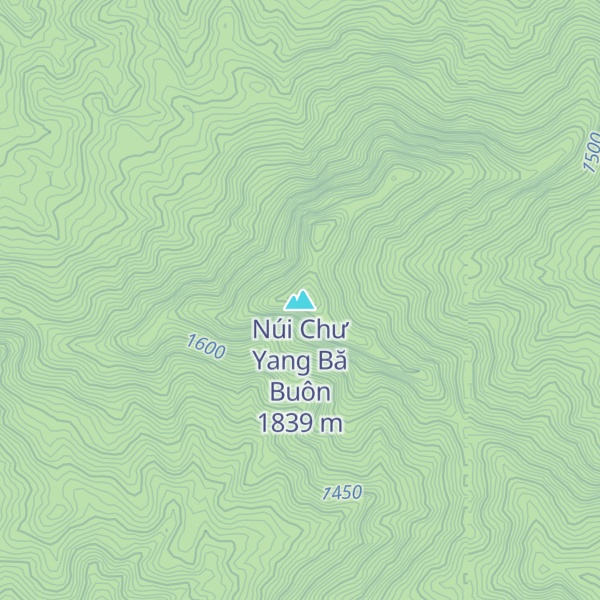 Map of Núi Chư Yang Bă Buôn
