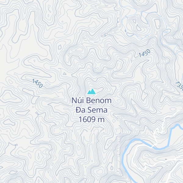 Map of Núi Benom Đa Sema