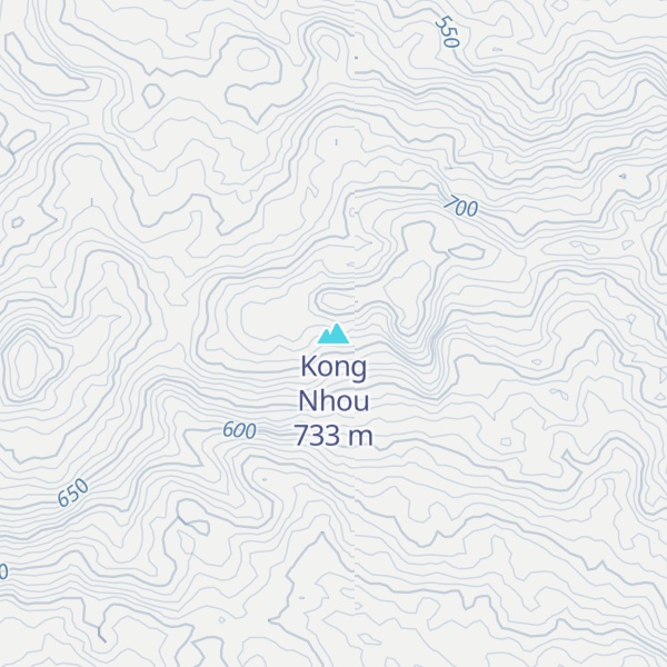 Map of Kong Nhou