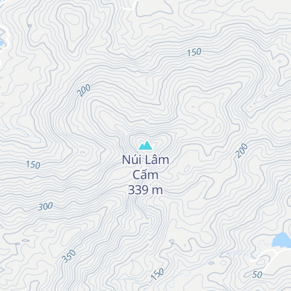 Map of Núi Lâm Cấm