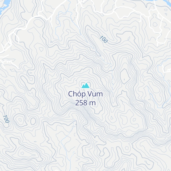 Map of Chóp Vum