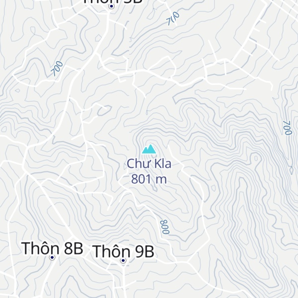 Map of Chư Kla