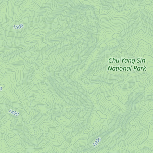 Map of Núi Chư Drung Yang