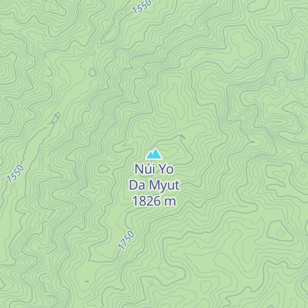 Map of Núi Yo Da Myut