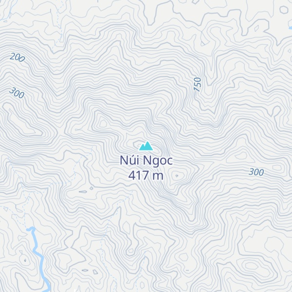 Map of Núi Ngoc