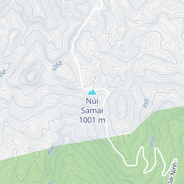 Map of Núi Samai
