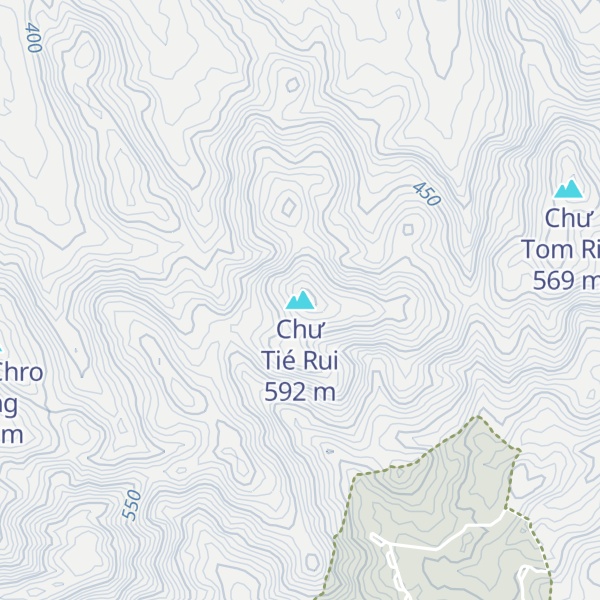 Map of Chư Tié Rui
