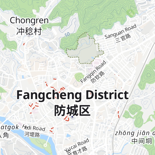 Map of Zhèn Xià Lǐng