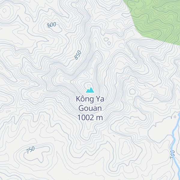 Map of Kông Ya Gouan