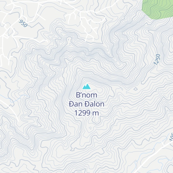 Map of B’nom Đan Đalon