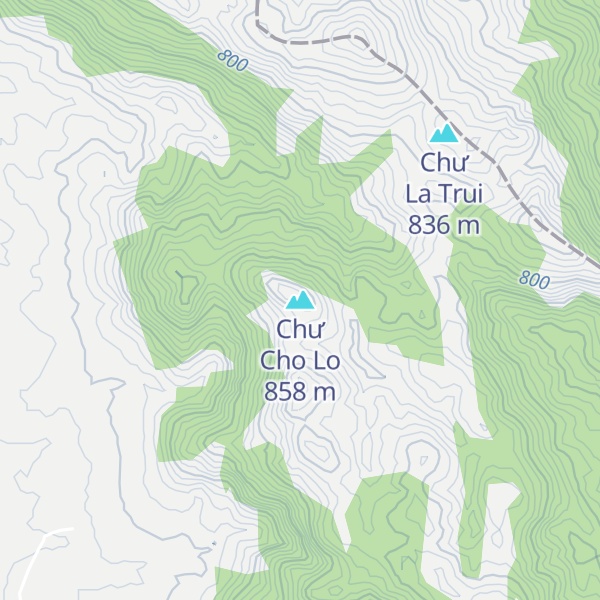 Map of Chư Cho Lo