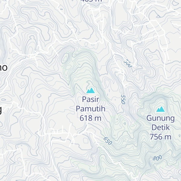 Map of Pasir Pamutih
