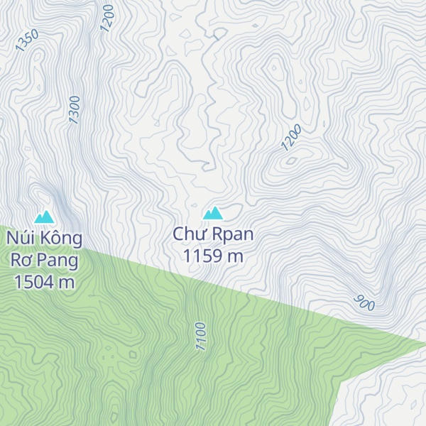 Map of Chư Rpan